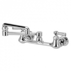 Zurn Z842K1-15F Back-Mounted Faucet  13in Double Jointed Spout  Lever Hles.