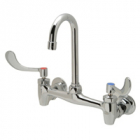 Zurn Z843A4 Sink Faucet  3-1/2in Gooseneck  4in Wrist Blade Hles.