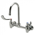 Zurn Z843B4 Sink Faucet  5-3/8in Gooseneck  4in Wrist Blade Hles