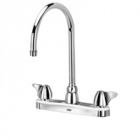 Zurn Z871C3-XL Kitchen Sink Faucet  8in Gooseneck  Dome Lever Hles. Lead-free