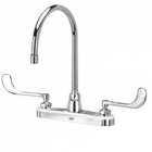 Zurn Z871C6-XL Kitchen Sink Faucet  8in Gooseneck  6in Wrist Blade Hles. Lead-free