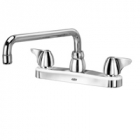 Zurn Z871H3-XL Kitchen Sink Faucet  12in Tubular Spout  Dome Lever Hles. Lead-free