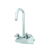 T&amp;S BRASS 5F-4WLX03 EQUIP 4IN WALL MOUNT FAUCET