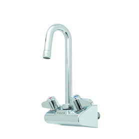 T&amp;S BRASS 5F-4WLX03 EQUIP 4IN WALL MOUNT FAUCET