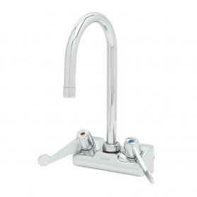 T&amp;S BRASS 5F-4WWX05 EQUIP 4IN WALL FAUCET