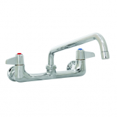 T&amp;S BRASS 5F-8WLX06 EQUIP FAUCET WALL MOUNT 8IN CTRS