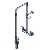 T&amp;S BRASS B-0131-BC-28H PRE-RINSE: 8&quot; WALL MOUNT OVERHEAD