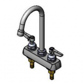 T&amp;S BRASS B-1141-02A 4&quot; DECK MOUNT WORKBOARD MIXING FAUCET
