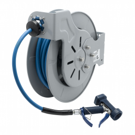 Click to expand T&S BRASS B-7242-05 HOSE REEL OPEN EPOXY COATED STEEL