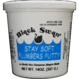 STAY SOFT PLUMBERS PUTTY - 14 Ounce Tubs - (Case of 24)