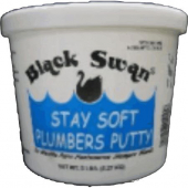BS1045, STAY SOFT PLUMBERS PUTTY - 5 Pound Tubs - (Case of 6)
