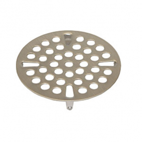CHG Flat Strainer, SS, 3IN Sink Opening