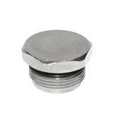 CHG D34-X001 Cleanout Plug Floor Type Nickel Plated Brass