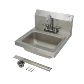 CHG FS20-10145Dk1 Encore Hand Sink Kit Wall Mount 20 GA. 304 SS