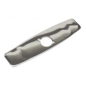 CHG Cover Plate, Ctrset, 8IN, Chrome Plated Brass