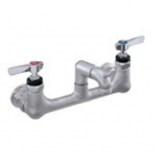 CHG K77-8002 Service Sink Faucet Wall Mount 8&quot; Centers Chrome