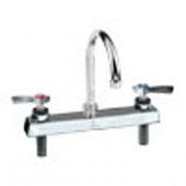 CHG KL41-8002-SE1 Deck Mount Faucet 8" Centers 6" Swing