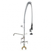 CHG KL50-1000-AF5 Std Pre-Rinse Double Pantry 14&quot; Add-On Faucet