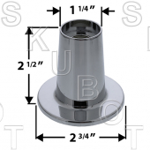 Replacement for Gerber* Regular Body Escutcheon -Also Fits RB