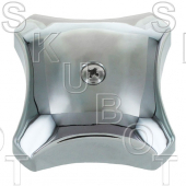 Replacement for Kohler* Rite Temp* Square Handle -Chrome