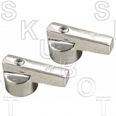 Replacement for Savoy Brass* Lever Handles -Pair Hot &amp; Cold