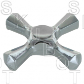 Replacement for Sayco* Cross Tub &amp; Shower Diverter Handle