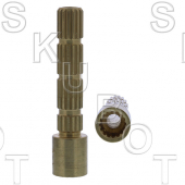 For Central Brass*, Stem Extension, 16 point,  w/ screw
