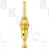 Central Brass* Replacement Diverter Stem<BR>Rare