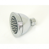 S188M, Clog Resistant Shr Head, Solid Brass Body Chrome Plated