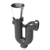 Zurn Z1019-2IP Funnel Drain with &quot;P&quot; Trap, Pipe Size-2 inch