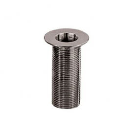 CHG E16-4172 Drain Nickel Plated 1/2&quot; IPS X 2&quot;