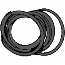 GRAPHITE STRING PACKING -  3/32&quot; X 24&quot; Packings  - (Case of 12)